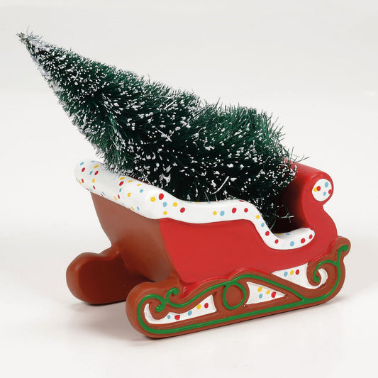 Gingerbread Christmas Sleigh | Department 56