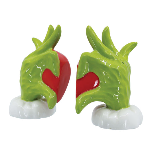 Grinch Heart Hands S&P Set | Department 56