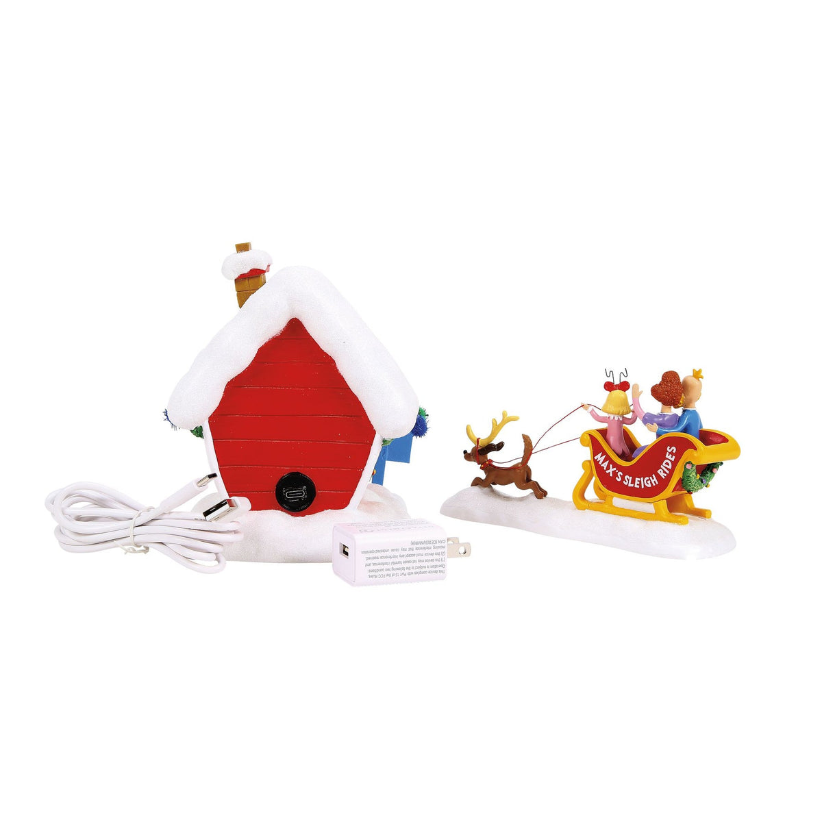 Max's Sleigh Rides S/2 | Department 56