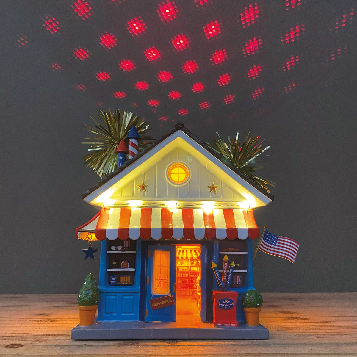 Stargazer Light, RED | Department 56