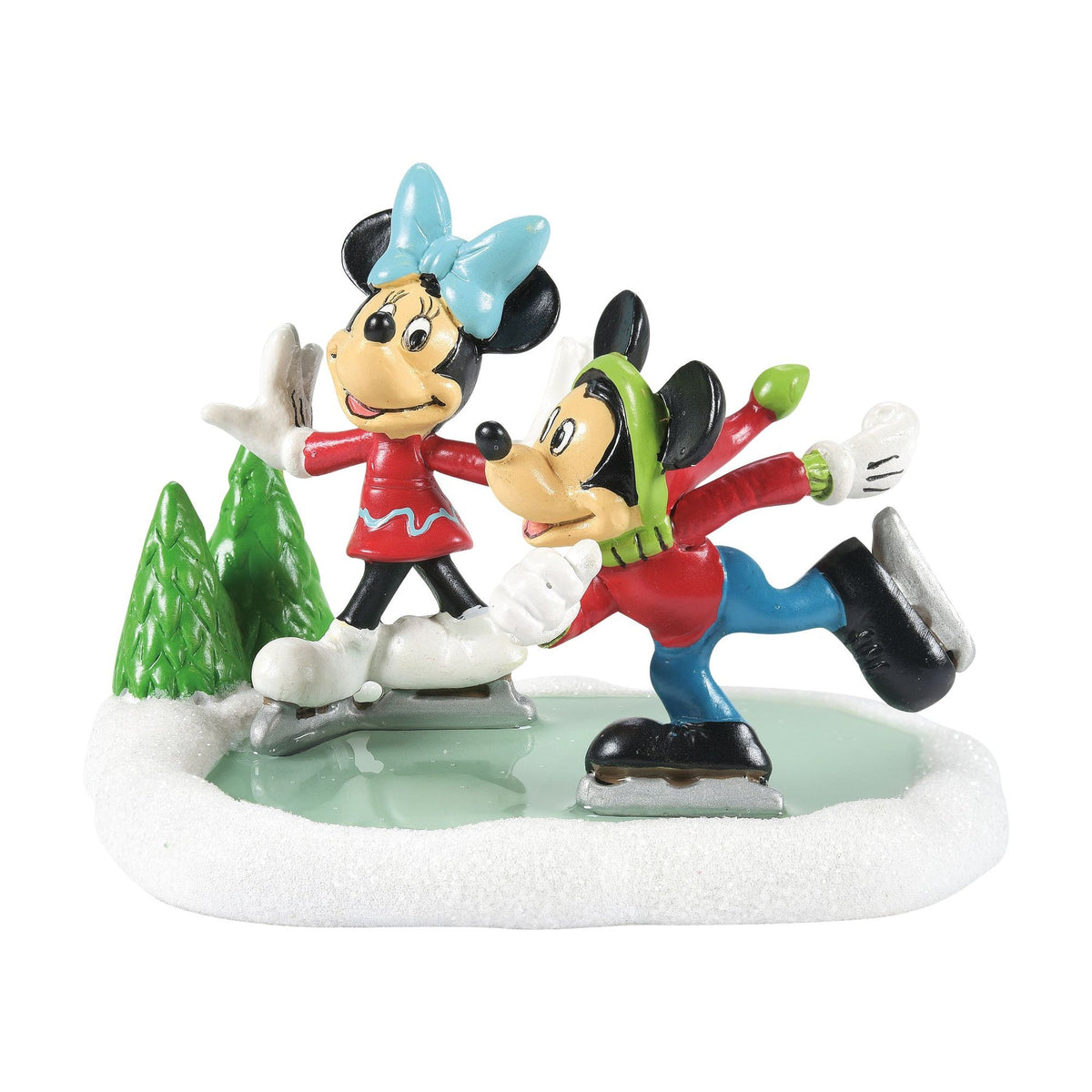 Mickey & Minnie Go Skating | Department 56