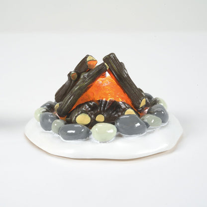 Lit Fire Pit | Department 56