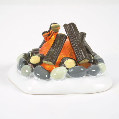 Lit Fire Pit | Department 56