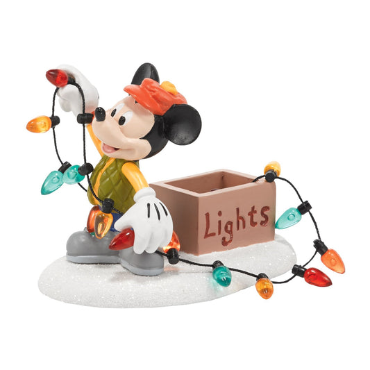 Mickey Lights Up Christmas | Department 56