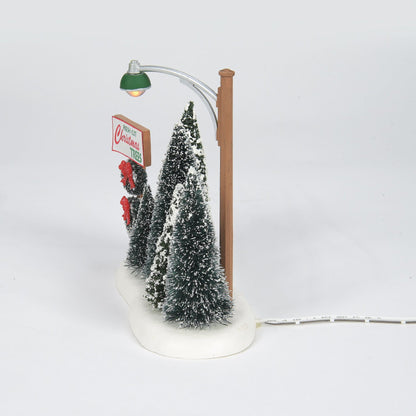 Lit Christmas Tree Lot | Department 56