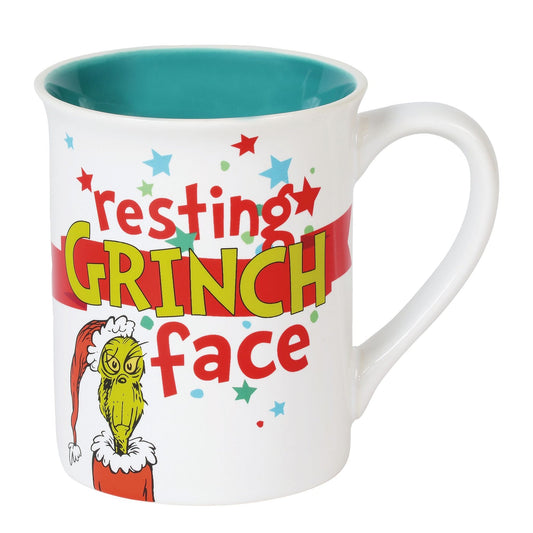 Resting Grinch Face Mug | Department 56