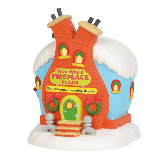 Flue Who's Fireplace Place | Department 56