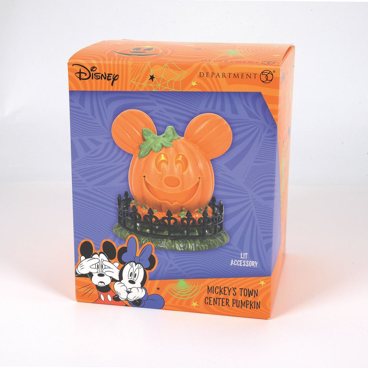 Mickey's Town Center Pumpkin | Department 56