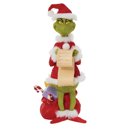 Grinch Checking His List | Department 56