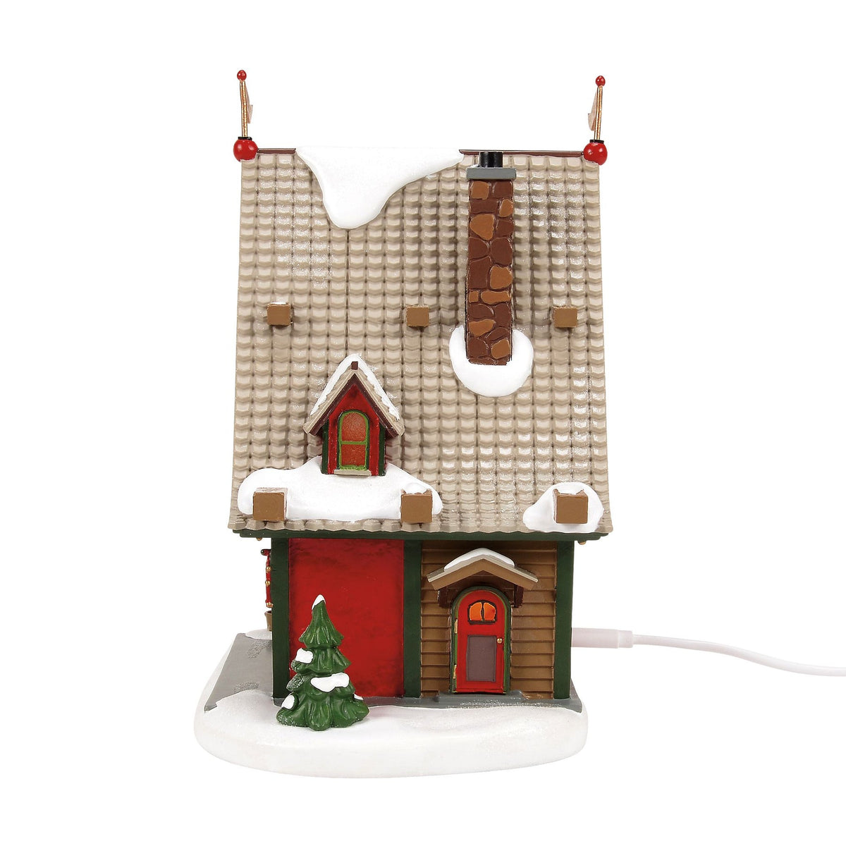 50th Reindeer Acres Stable | Department 56