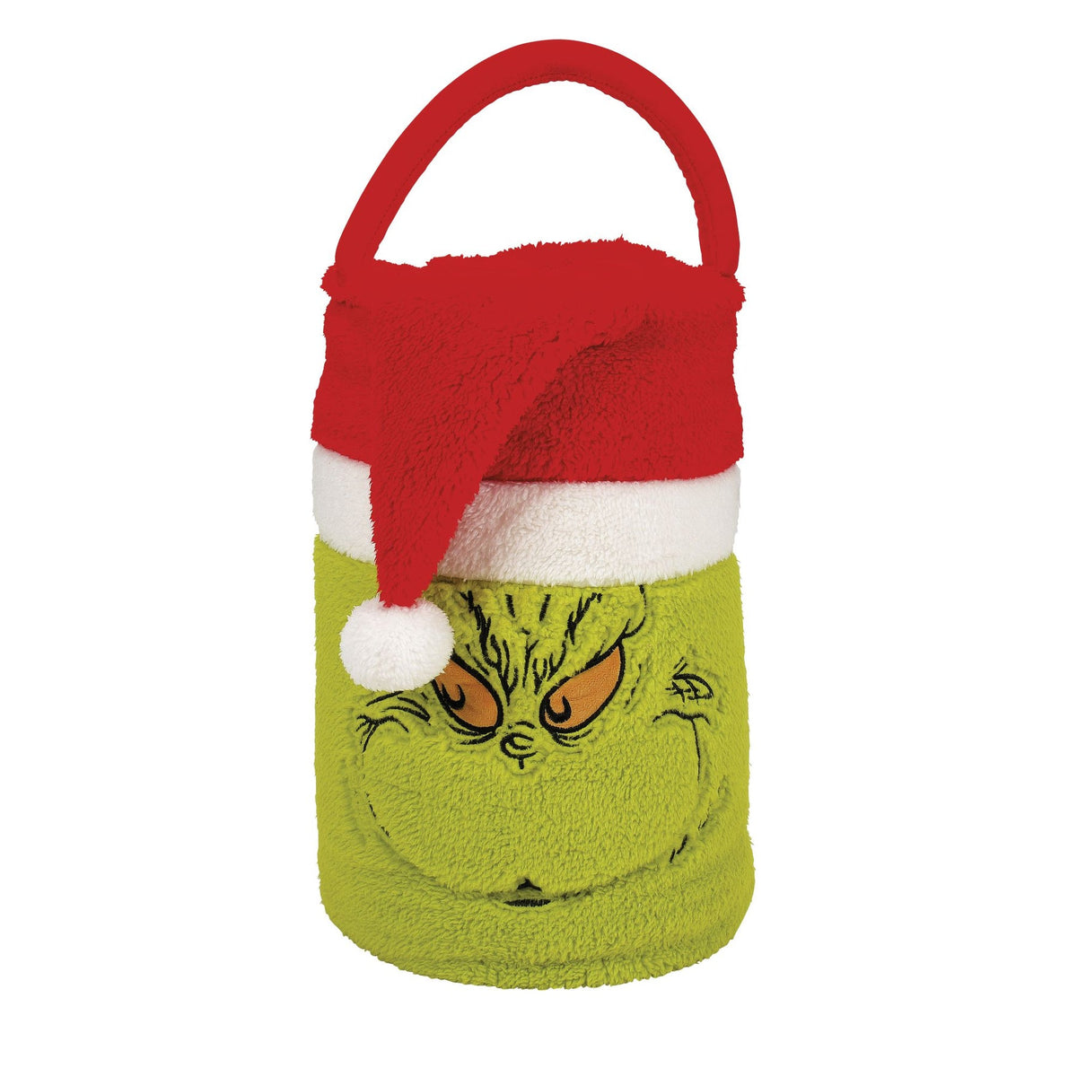 Santa Grinch SnowThrow | Department 56