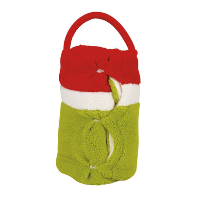 Santa Grinch SnowThrow | Department 56