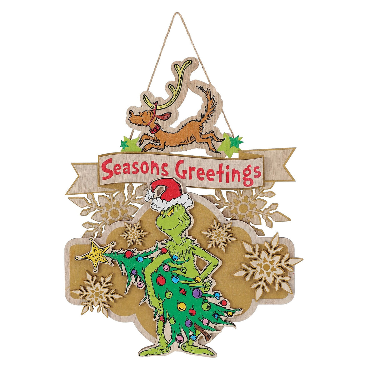 Grinch and Max Wall Decor | Department 56