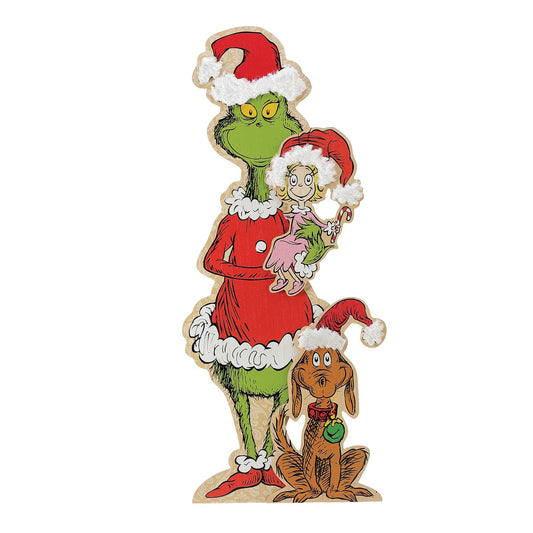 Grinch Easel Floor Decor | Department 56
