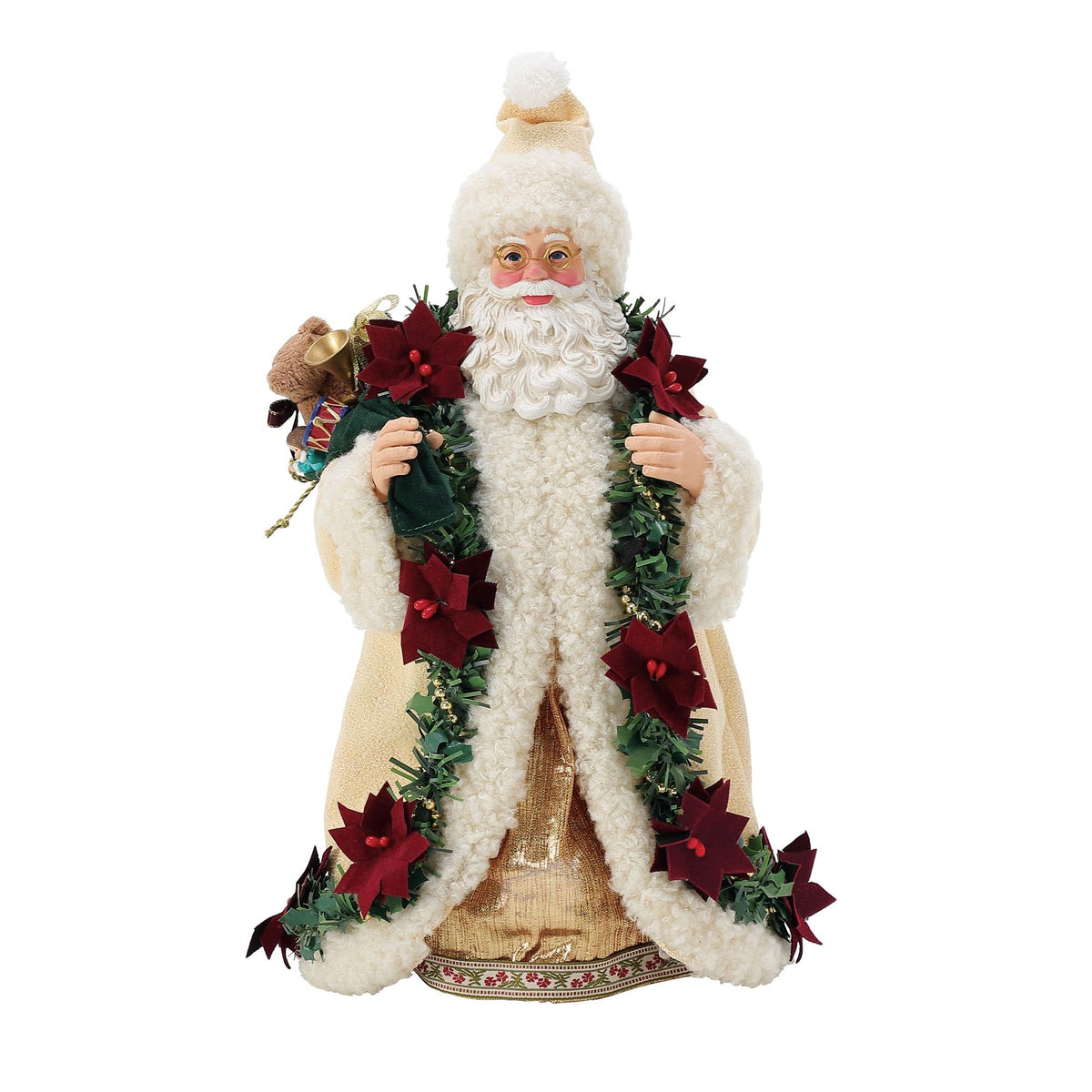 Old World Poinsettia Santa | Department 56