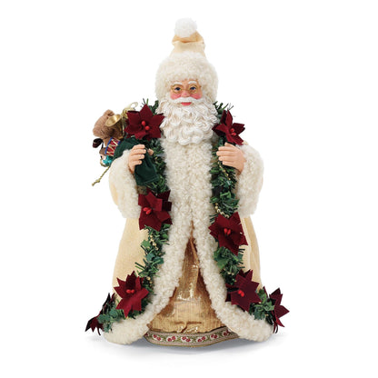Old World Poinsettia Santa | Department 56