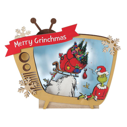 Grinch TV Table Decor | Department 56