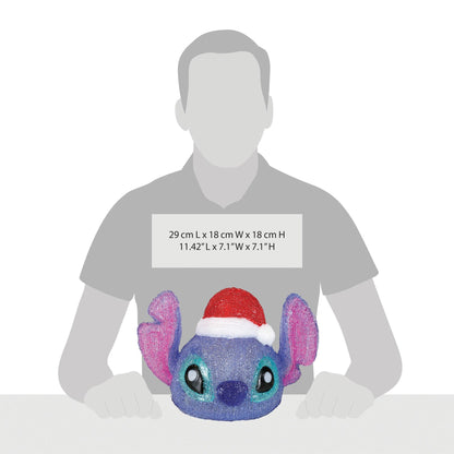 DISNY 7"H Stitch Head Acrylic | Department 56