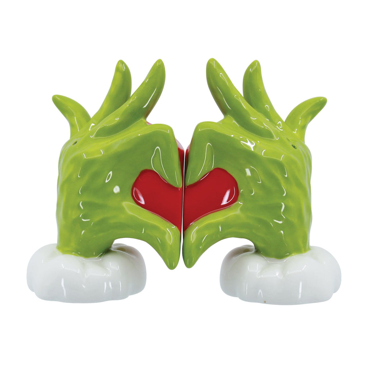 Grinch Heart Hands S&P Set | Department 56