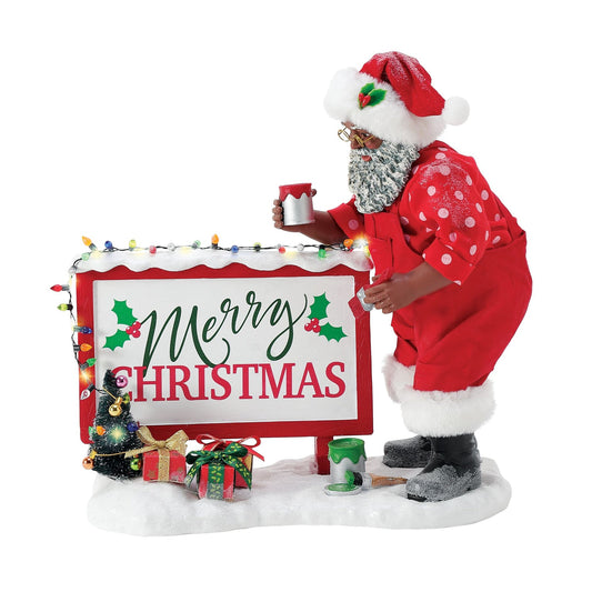 North Pole Greeting AA | Department 56