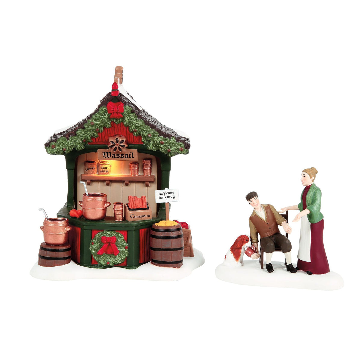 Wassail Booth S/2 | Department 56