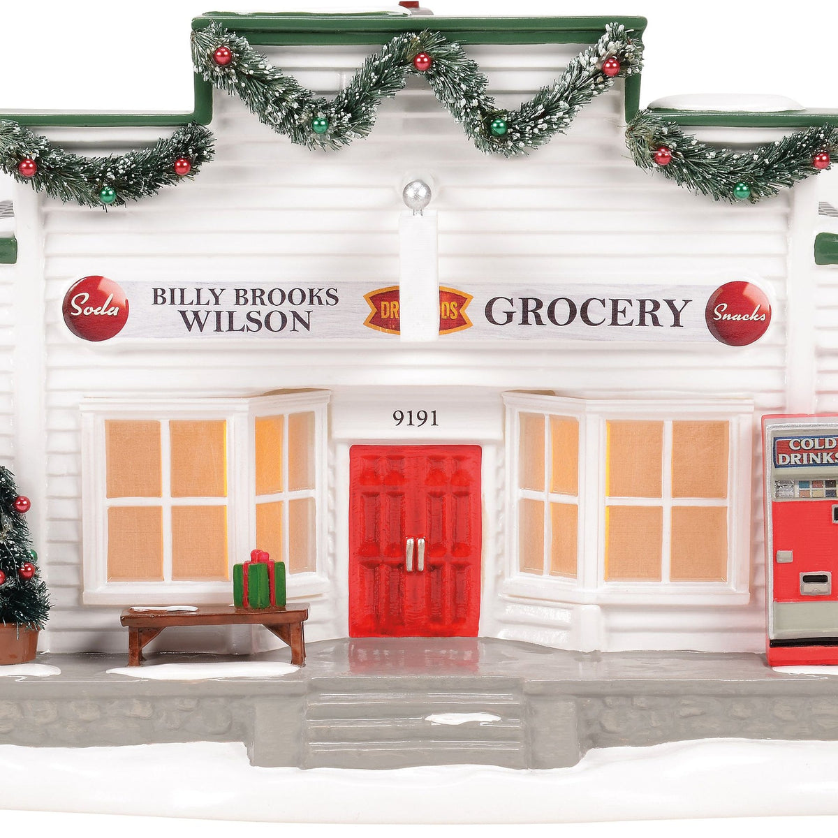 Billy Brooks Grocer | Department 56