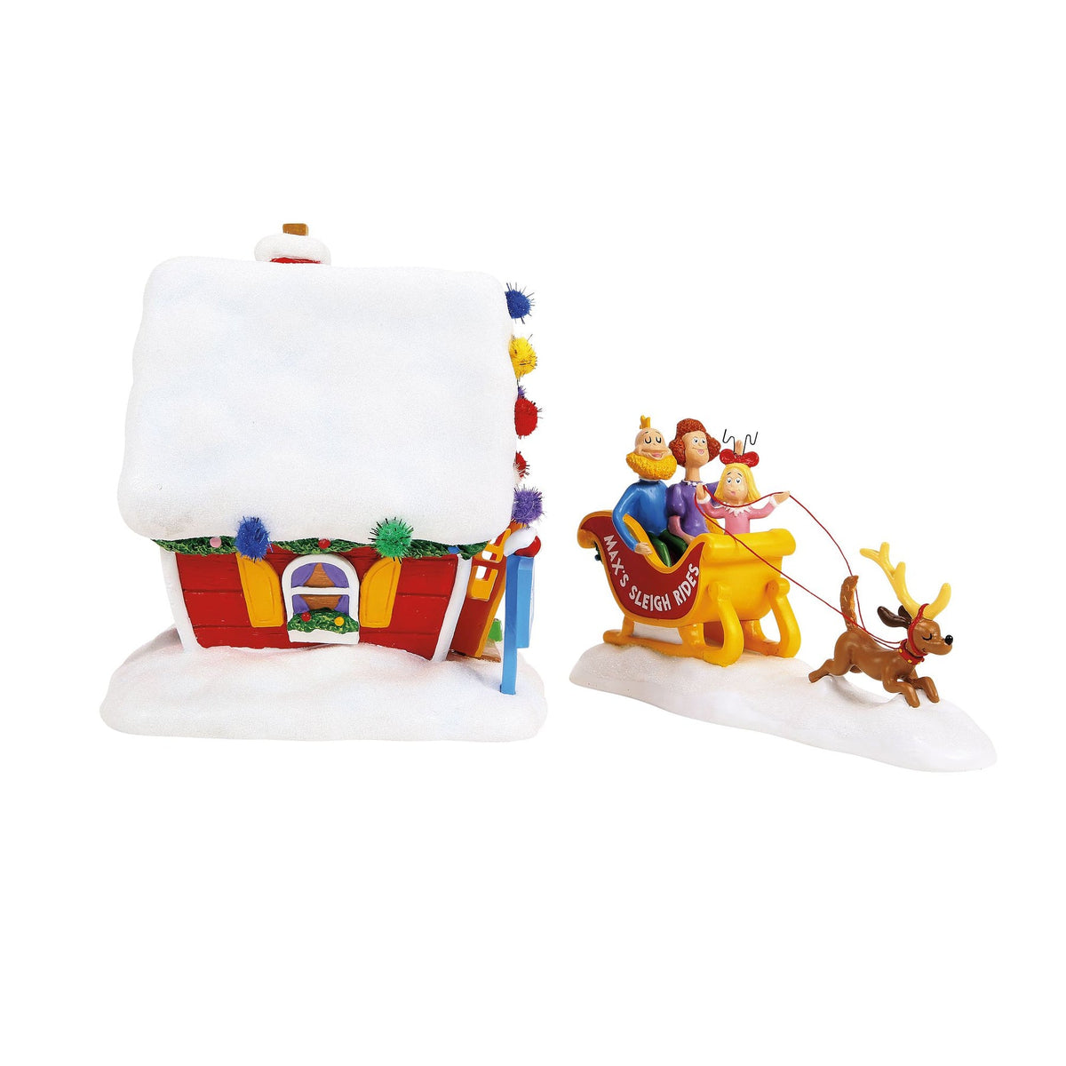 Max's Sleigh Rides S/2 | Department 56