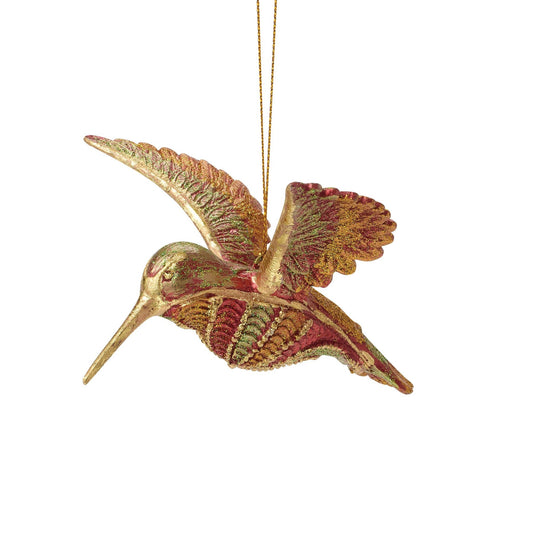 Swirly Hummingbird Red | Department 56