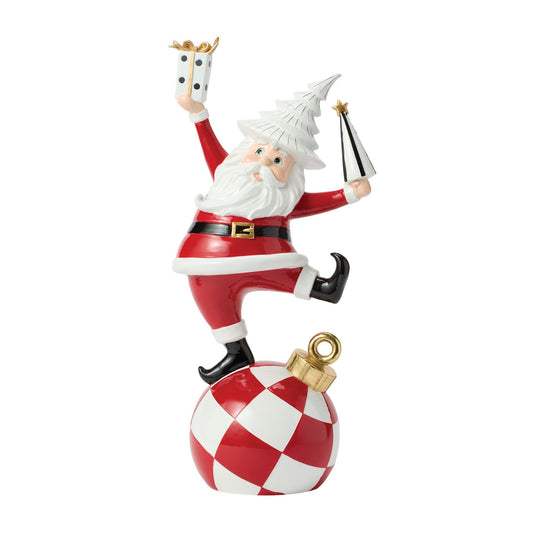 Santa with Tree and Giftbox | Department 56