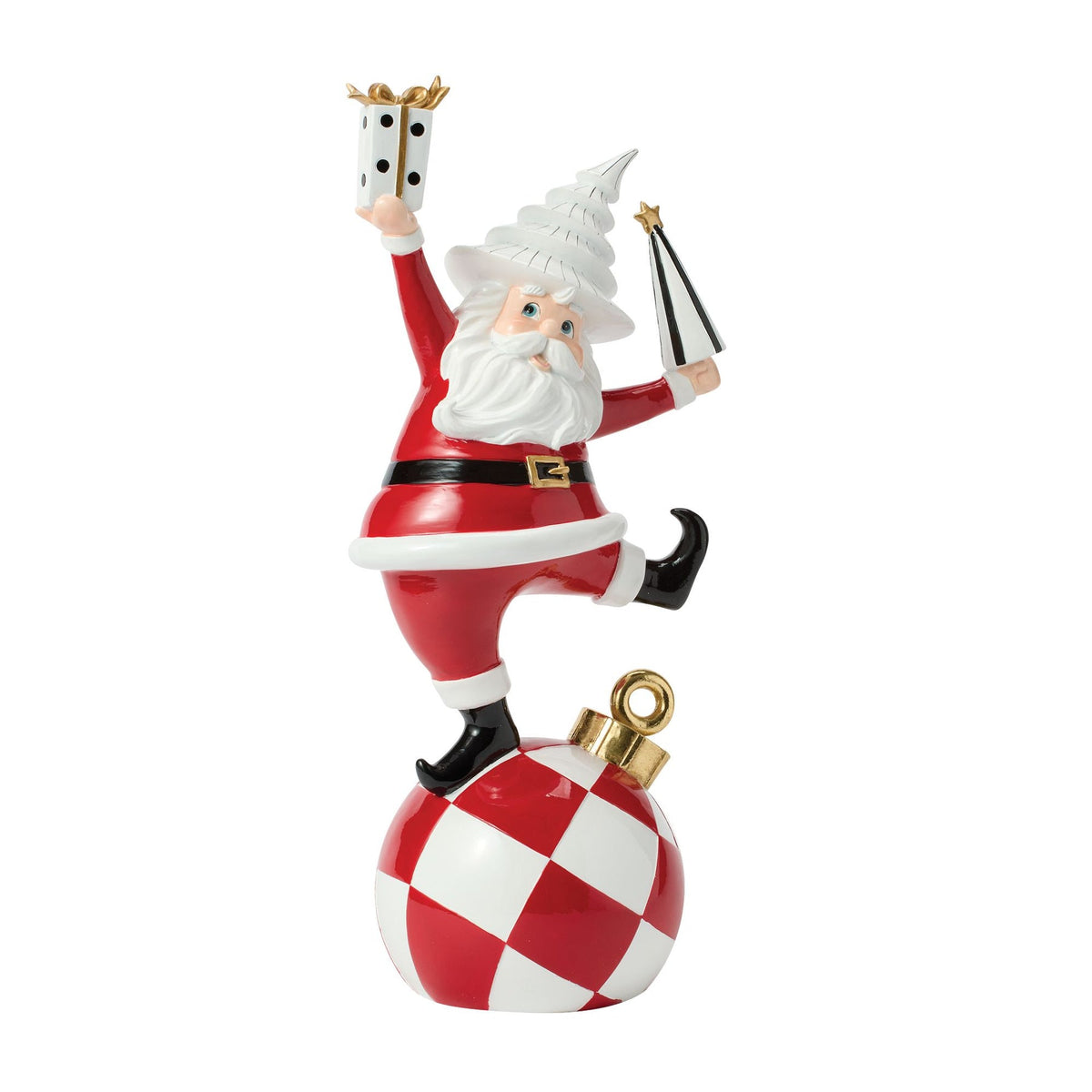 Santa with Tree and Giftbox | Department 56