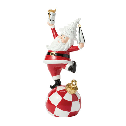 Santa with Tree and Giftbox | Department 56