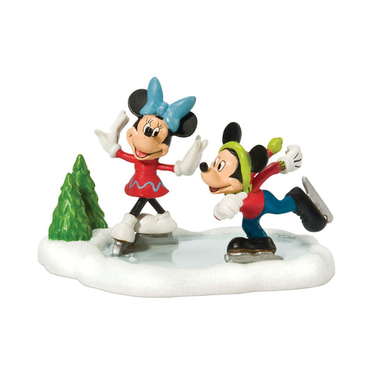 Mickey & Minnie Go Skating | Department 56